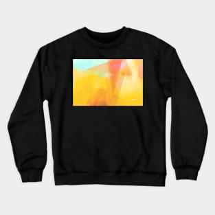 Sunny Side Up abstract art Crewneck Sweatshirt